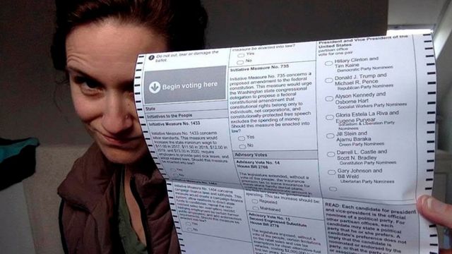 избирательный бюллетень