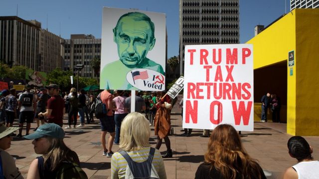 протест в США