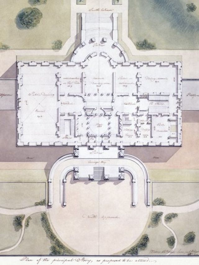 Planos de la Casa Blanca