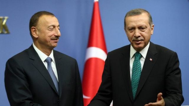 İlham Əliyev və Recep Tayyip Erdoğan