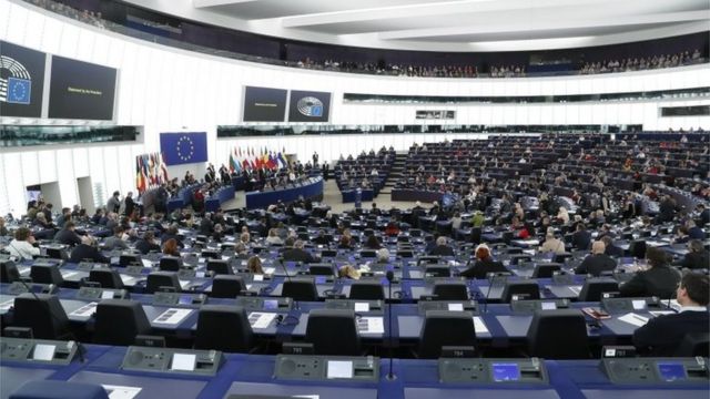 Plenário do Parlamento Europeu
