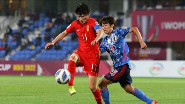 中国队11号王珊珊当选本届赛事最佳球员。(photo:BBC)