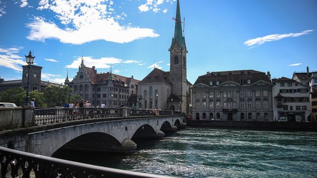 A view of Zurich