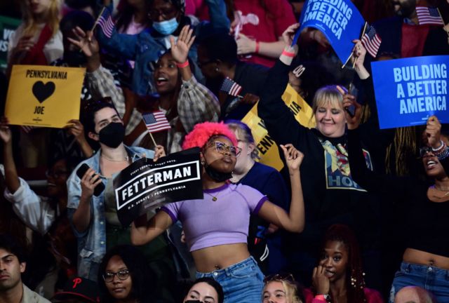 Jóvenes en la campaña de Fetterman