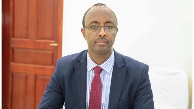 Wasiirka arrimaha gudaha ee Puntland, Maxamed Cabdiraxman Dhabancad