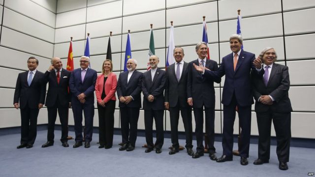 أعلن عن الاتفاق النووي الإيراني عام 2015