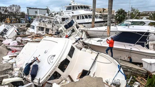 Por qué se retiró el agua del océano de la bahía de Tampa antes de la  llegada del poderoso huracán Ian - BBC News Mundo