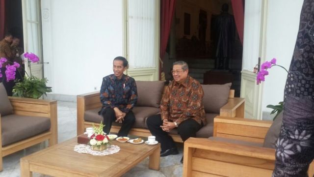 Bertemu Jokowi, SBY Berseloroh, 'presiden Itu Hidupnya Tidak Tenang ...