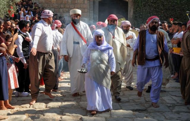 خلال احتفال العيد العام الماضي