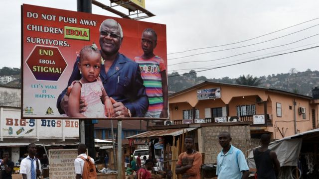 Icyapa cyerekana indwara ya Ebola u Freetown