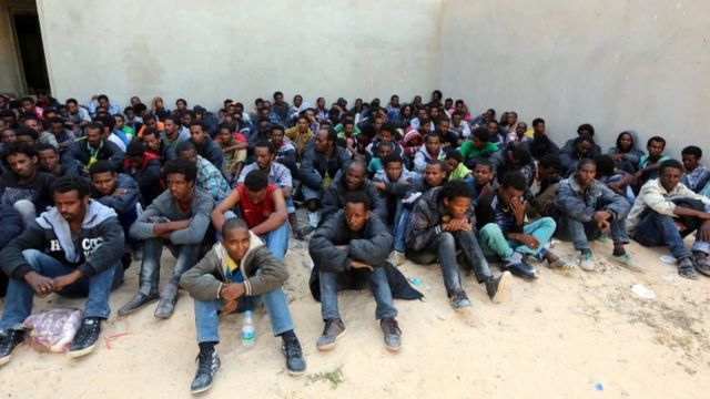 Migrants Libya