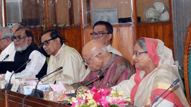 প্রধানমন্ত্রী শেখ হাসিনার সভাপতিত্বে মন্ত্রিসভার বৈঠক