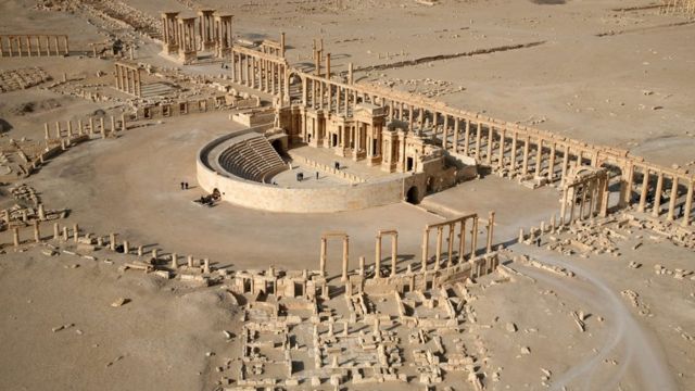 Древняя Пальмира спустя пять лет после захвата боевиками ИГ - BBC News Русская служба