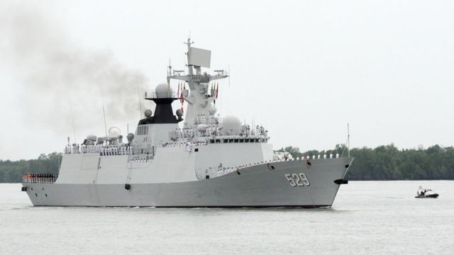 Tàu hải quân Trung Quốc thăm Myanmar, Malaysia và Campuchia tháng 10/2016