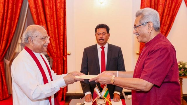 இலங்கை - புதிய அமைச்சரவை பதவியேற்பு