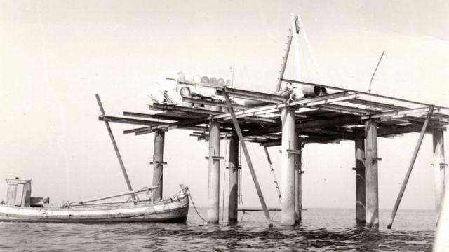 La estructura original de la Isla de las Rosas