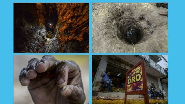 La minería ilegal es frecuente en la zona donde tuvieron lugar los hechos.