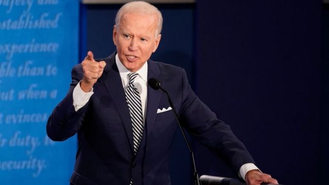 Joe Biden no debate da Fox News