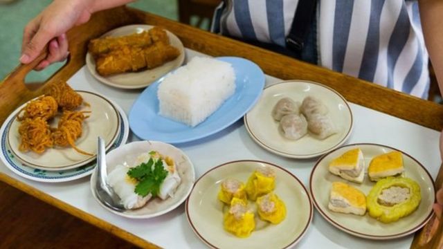 Jeep Khao Restaurant is one of the oldest restaurants "Dim sum" For breakfast and the most sought after in Trang