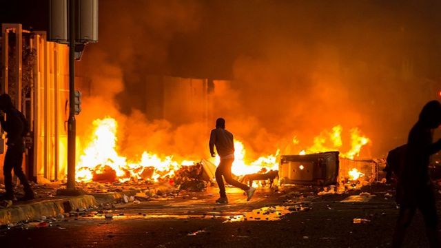 Protestas en Martinica.