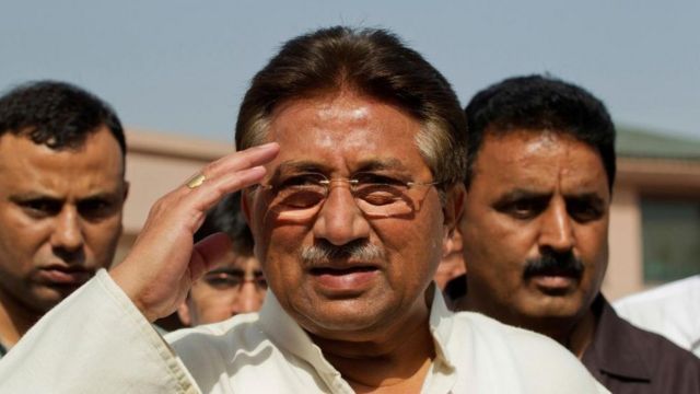 Expresidente de Pakistán Pervez Musharraf