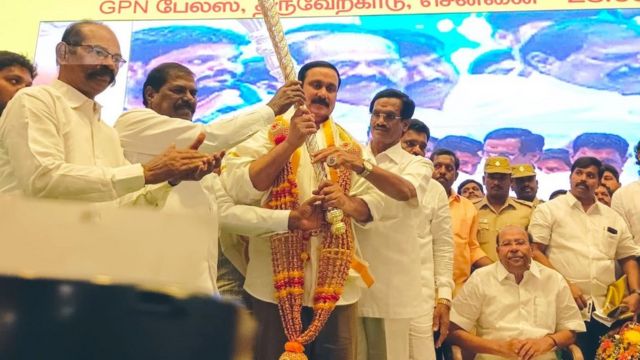 பா.ம.கவின் தலைவராக அன்புமணி ராமதாஸ்