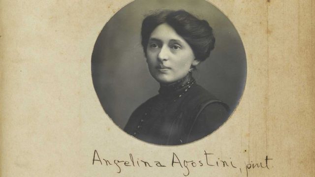 Angelina Agostini, filha de Abigail de Andrade