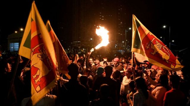 இலங்கை - போராட்டம்