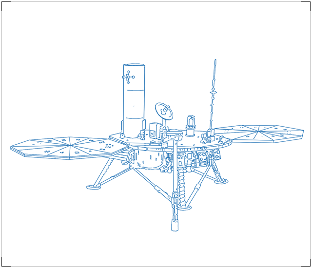 Rocket launch drawing