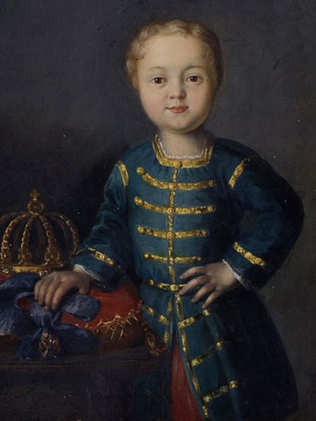 Император Всероссийский Иоанн VI (портрет кисти неизвестного художника XVIII века)