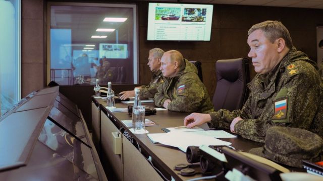 Шойгу, Путин, Герасимов