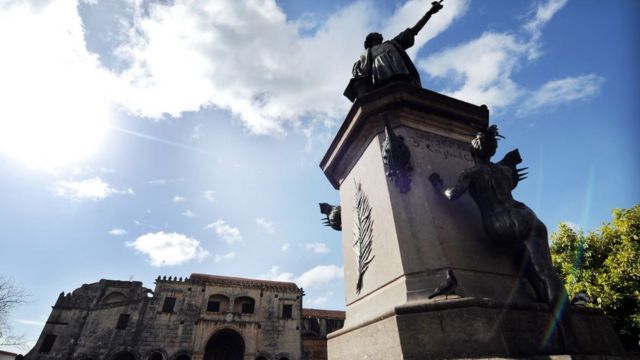 Monumento a Colón en Santo Domingo