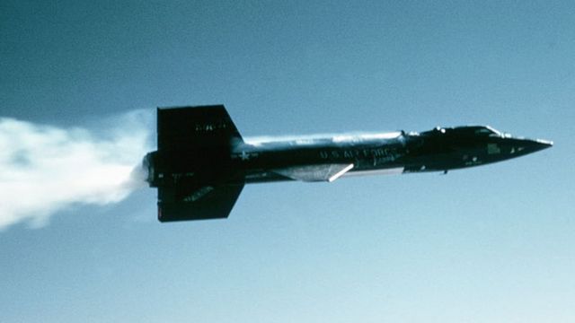 X-15 plane