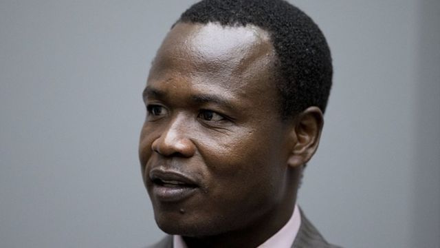 Dominic Ongwen lors de son procès ce lundi à la Haye
