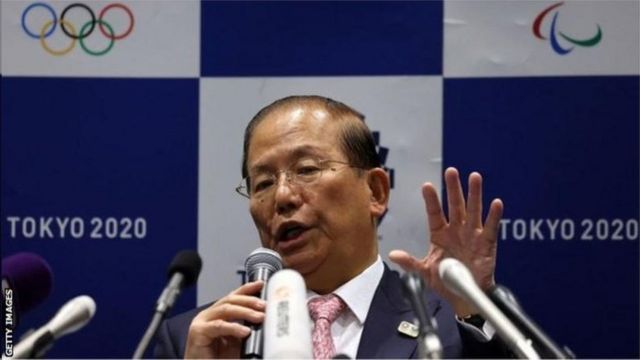 东京奥组委事务总长武藤敏郎(photo:BBC)