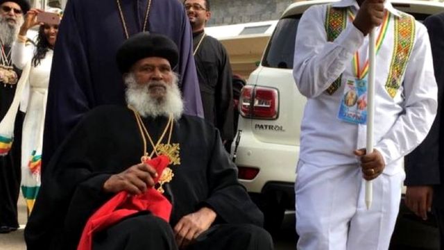 The return of Bishop Merkorios to the country in 2018