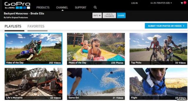 GoPro launches licensing site to help users sell clips