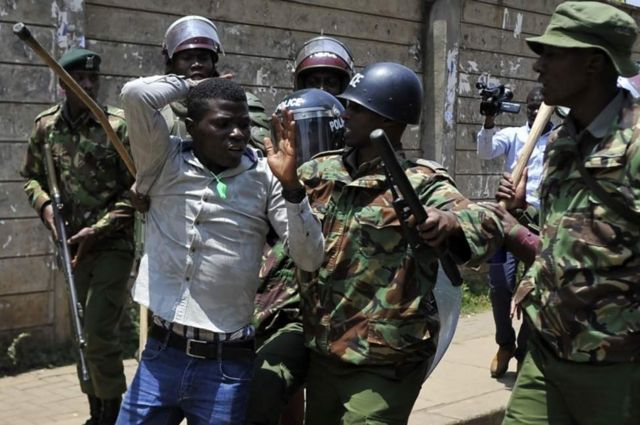 Polisi wavunja maandamano ya upinzani Kenya