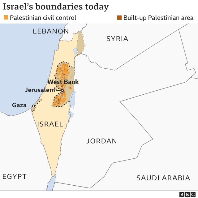 Peta palestina 2021