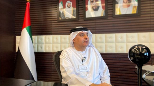 Abdulrahman al-Awar, ministro de Recursos Humanos dos Emirados Árabes Unidos