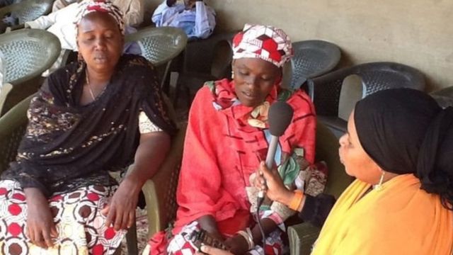 Wasu daga cikin iyayen 'yan matan Chibok