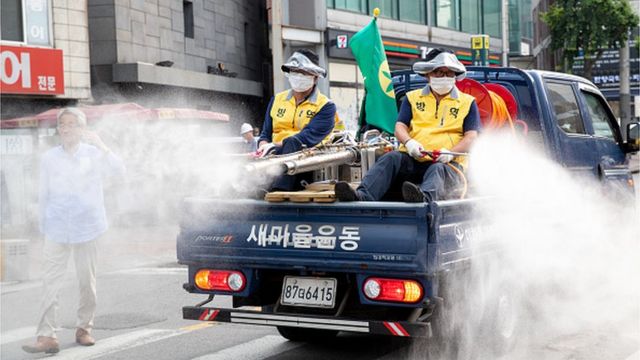 Дезинфекция в Сеуле