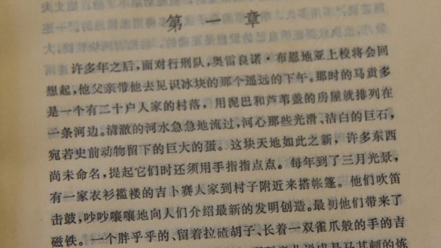 La primera página de la edición pirata china.