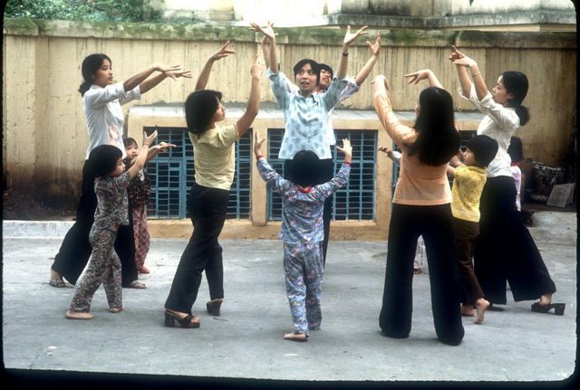 Hình chụp ở Hà Nội năm 1980