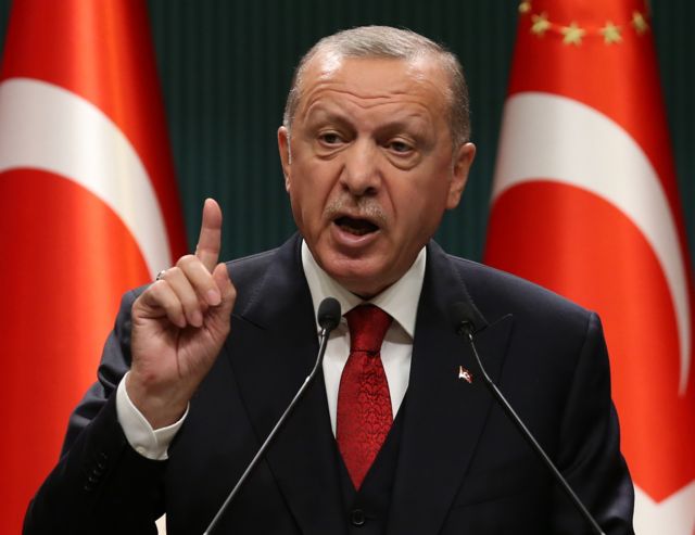 Erdogan assured his support for Azerbaijan with all means.