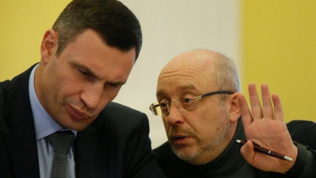 Виталий Кличко и Алексей Резников