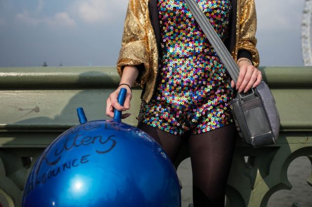 Sparkly top on