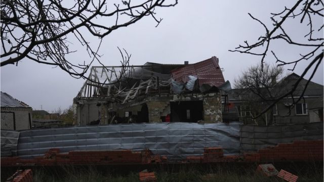 В селе разрушены более десятка домов, многие дома повреждены