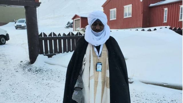 Sanui Lamido for Norway - Im last official trip abroad before dem remove am