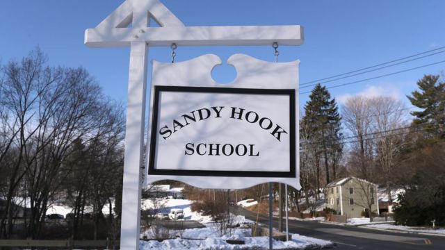 Escuela de Sandy Hook, en Newtown, Connecticut